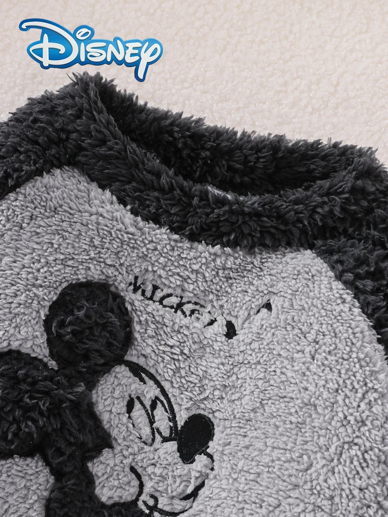 Ensemble 2 Pièces Disney Mickey Mouse pour Bébé Garçon - Sweat Polaire & Pantalon Droit