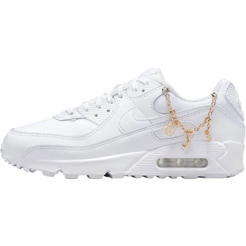 Nike Air Max 90 PRM Femme DH0569-100 - Sneakers Casual Authentiques Premium