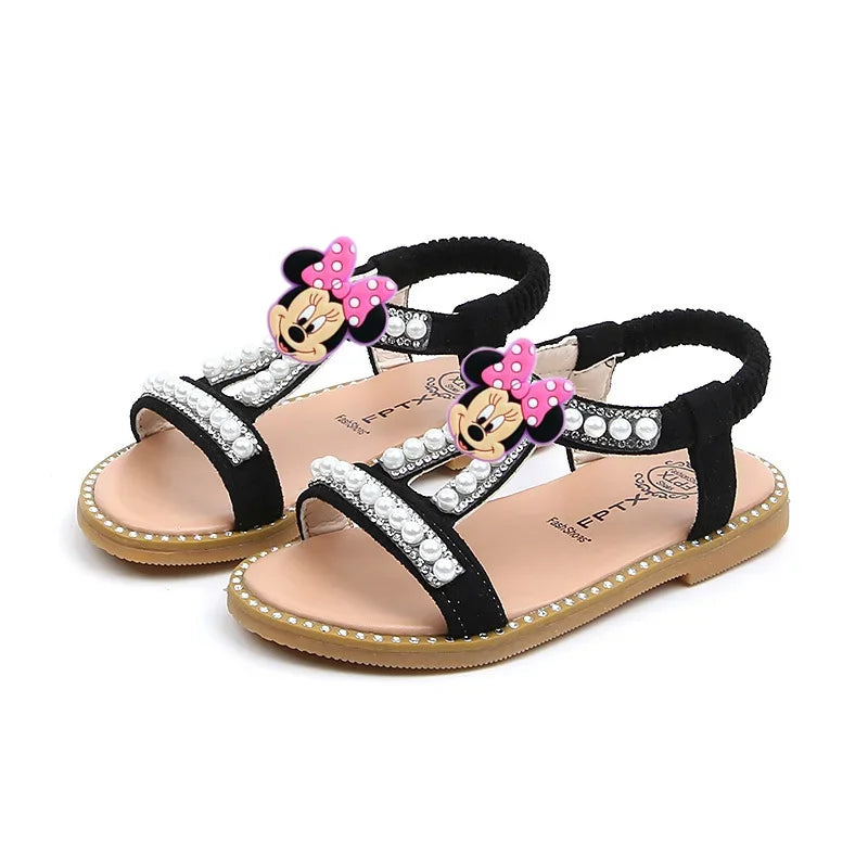 Sandales Minnie Mouse Fille Perles Princesse