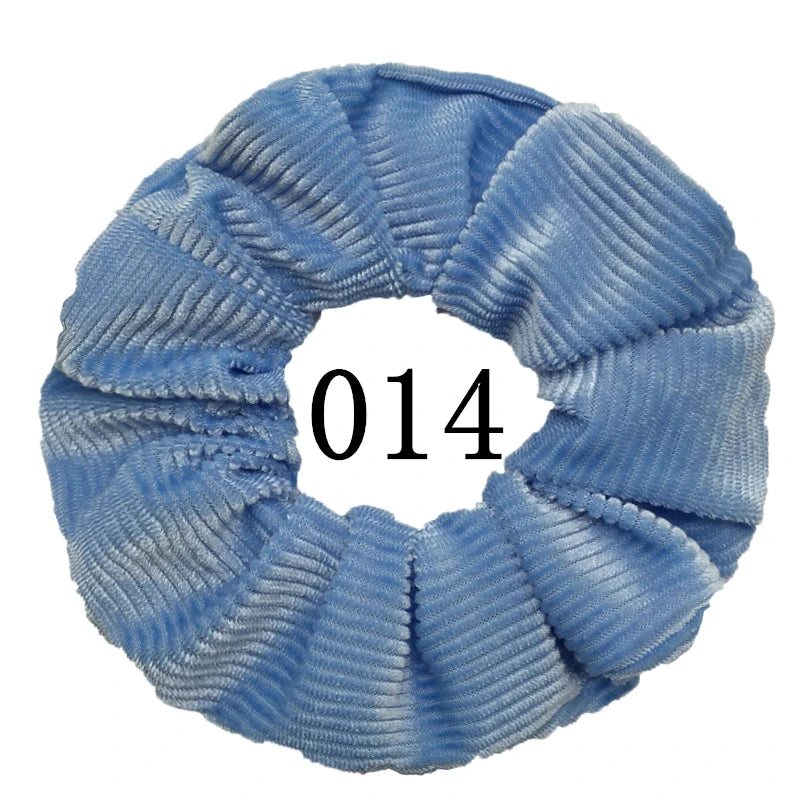 Lot 10/6/1pc Chouchous Cheveux Velours Femme - Élastiques Bandeau Couleur Unie Noir Accessoires Cheveux Doux