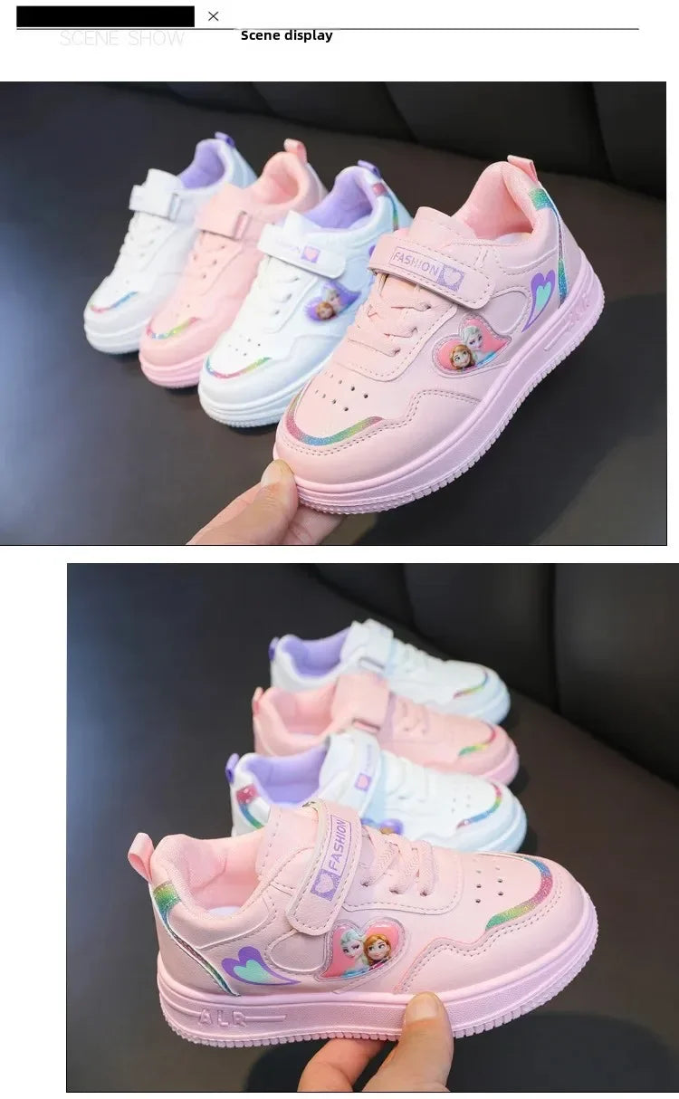 Chaussures Frozen Elsa Anna Fille Casual