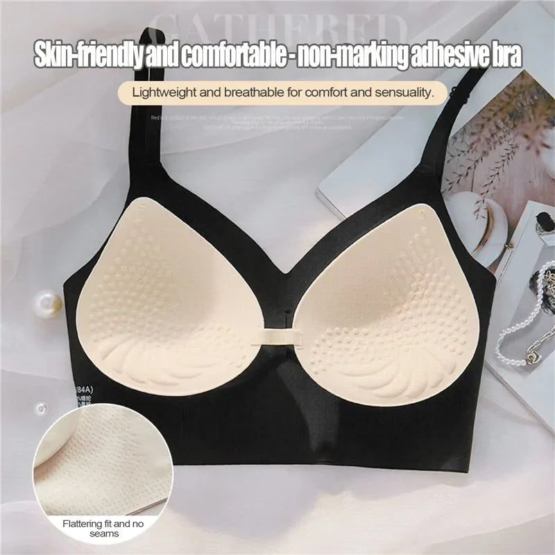 Soutien-Gorge Invisible Push-Up Dos Nu - Décolleté Plongeant Mariage