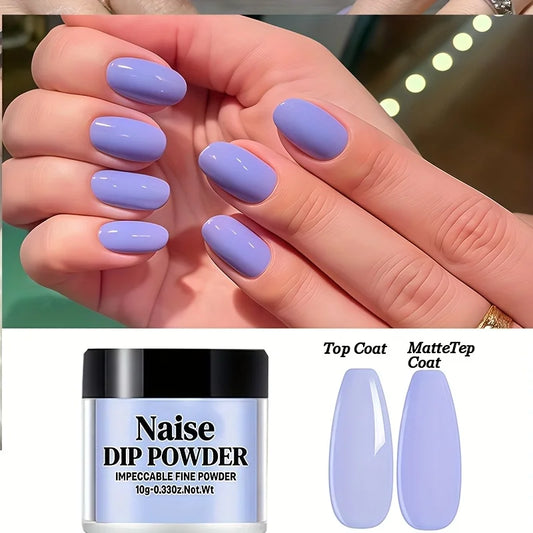 Poudre Acrylique Macaron 10g - Rose Violet Bleu Cristal Résine Ongles Séchage Rapide Vernis Longue Durée Sans Parfum