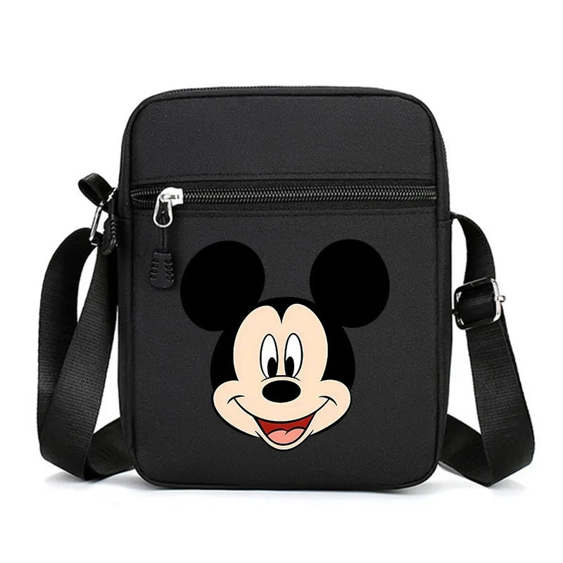 Sac Bandoulière Disney Mickey Minnie Homme Femme - Mini Sac Téléphone Oxford Cartoon Casual