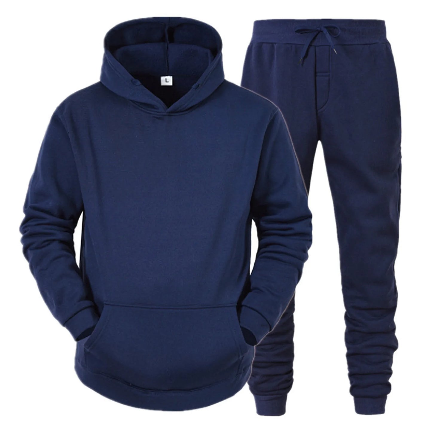 Ensemble Sportswear Homme - Hoodie + Pantalon Jogging Printemps Automne