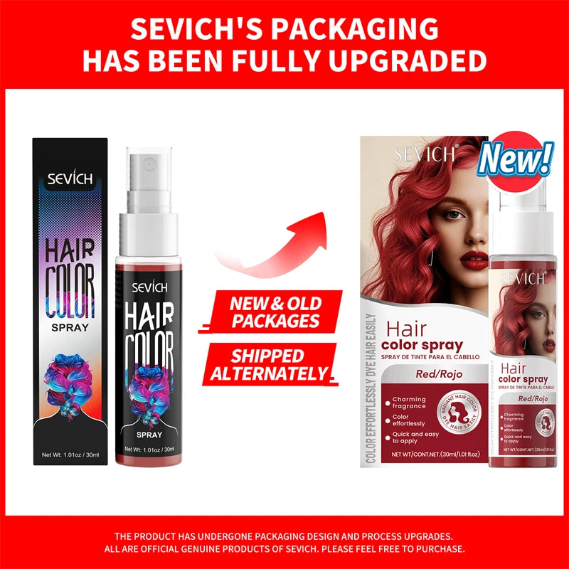 Spray Colorant Cheveux Temporaire - Teinture Longue Tenue Cheveux Barbe Coloration Éphémère Crème Coiffage