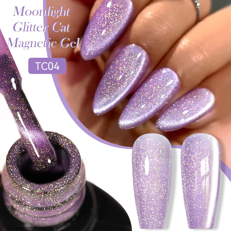 Vernis Gel Magnétique 9D Cat Eye 7ml - Effet Irisé