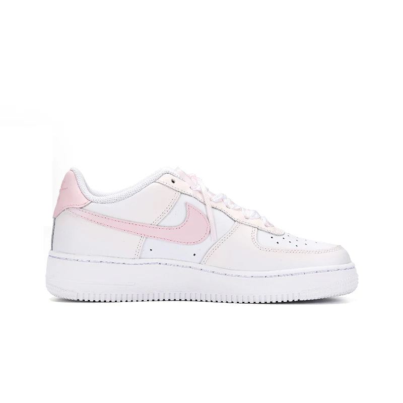 Sneakers Nike Air Force 1 Low Custom « Heartbeat » Dégradé Ruban Femme