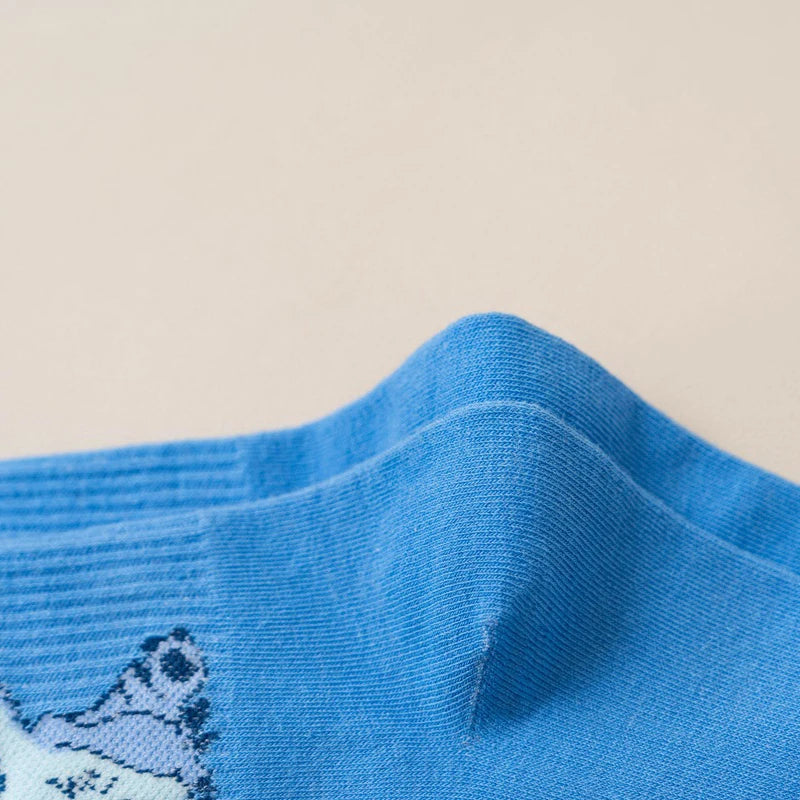 Lot 5 Paires Chaussettes Stitch Disney Ado - Socquettes Coton Mode Tendance