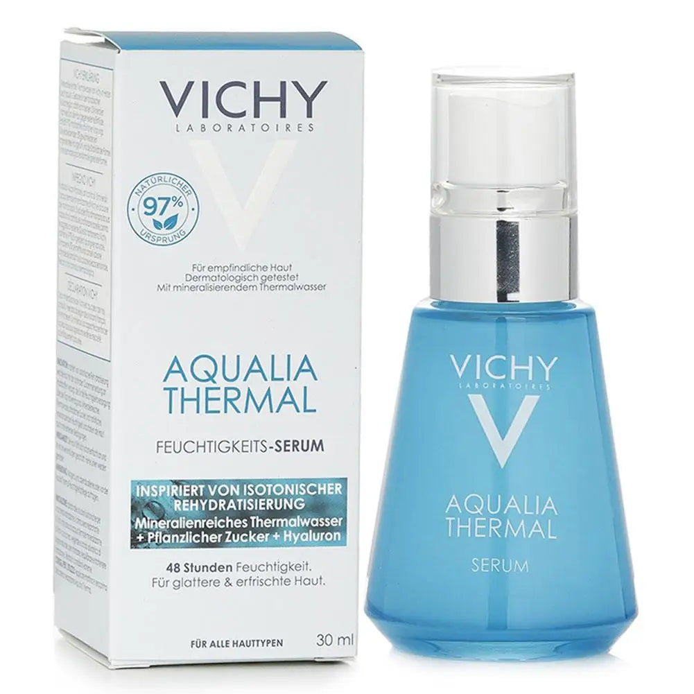 Sérum Visage Nourrissant Vichy 30ml - Hydratation Profonde Réparateur Apaisant Peau Sensible Anti-Rides Illuminateur