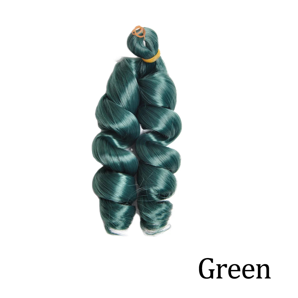 Extension Tresses French Curly Pré-Étirées - Mèches Synthétiques Bouncy Légères Easy Braid Ondulées