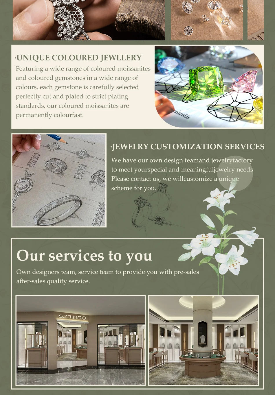 Bague Moissanite 2CT Or 18K Femme - Bague Mariage Fiançailles Anniversaire Luxe