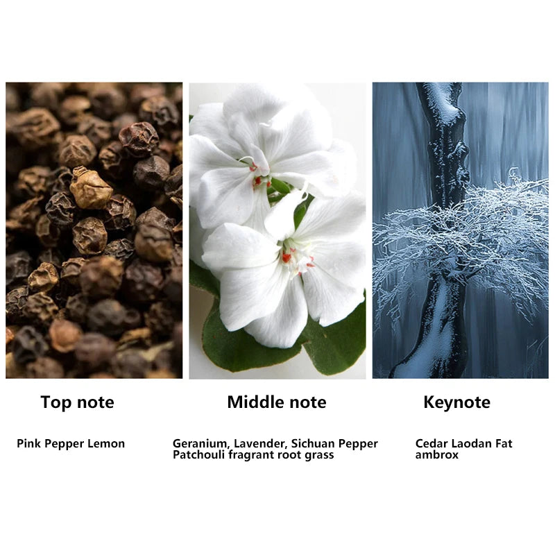 Coffret Cadeau Parfum Homme 3 Pièces 90ml - Eau de Cologne Longue Durée Fascination