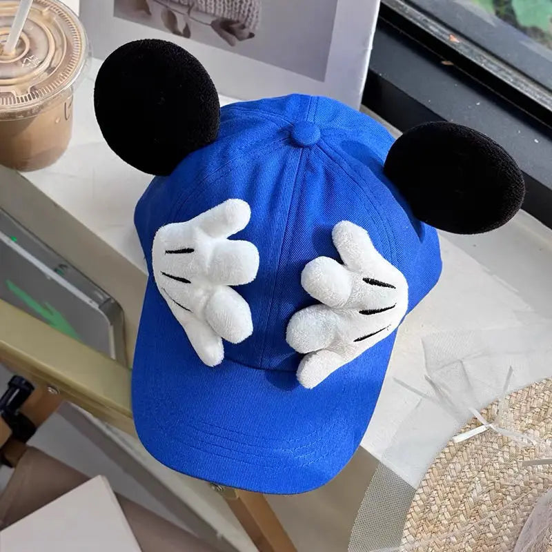 Casquette Baseball Disney Mickey Mouse - Chapeau Hip Hop 3D Visière - Adulte Unisexe