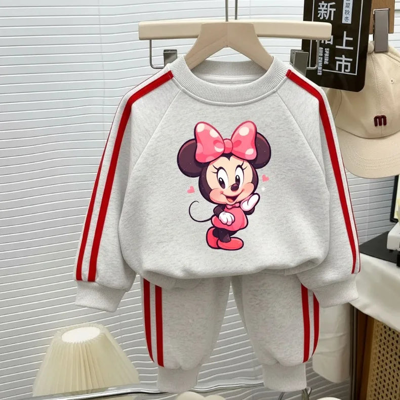 Ensemble Enfant Mickey Minnie - Sweat + Pantalon Disney Printemps