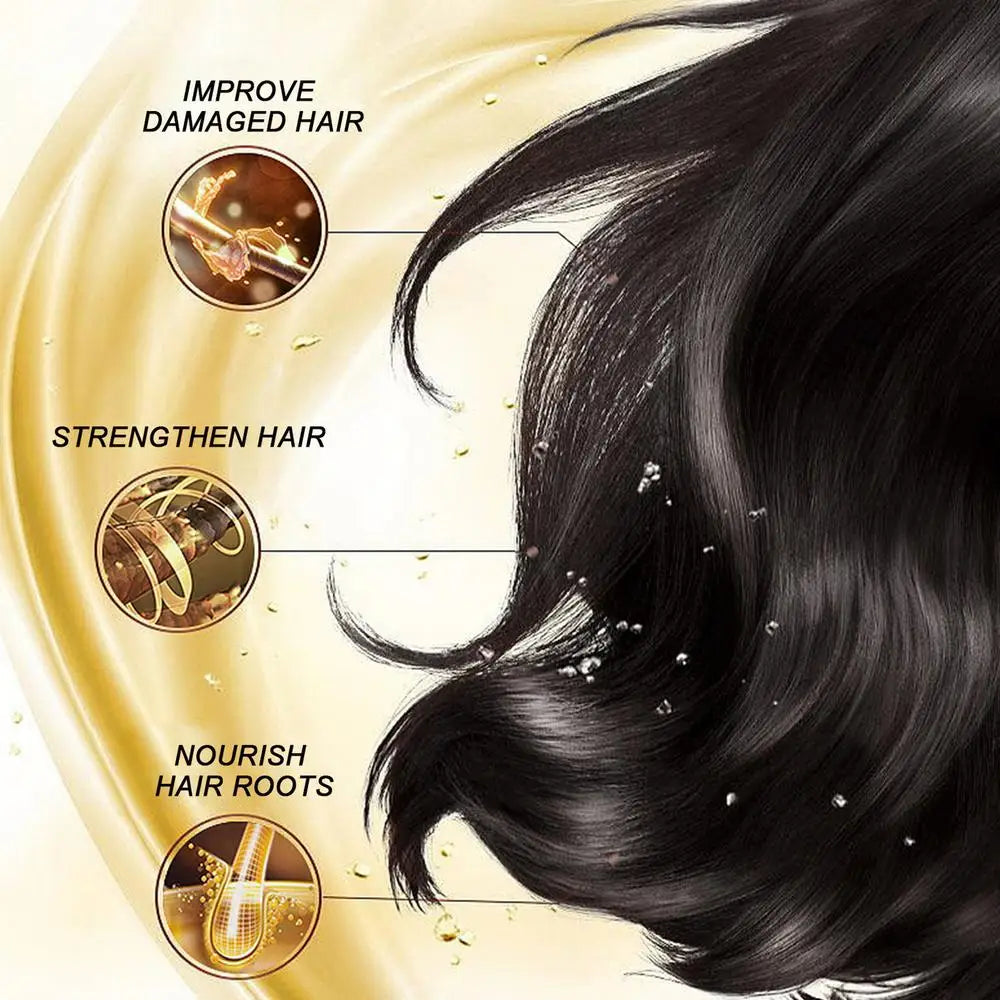 Huile de Ricin Noir Jamaïcain - Soin Capillaire Croissance Réparation 120ml