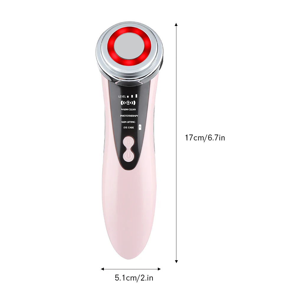 Appareil Beauté EMS Micro Courant Lifting Visage - LED Vibration Anti-Rides