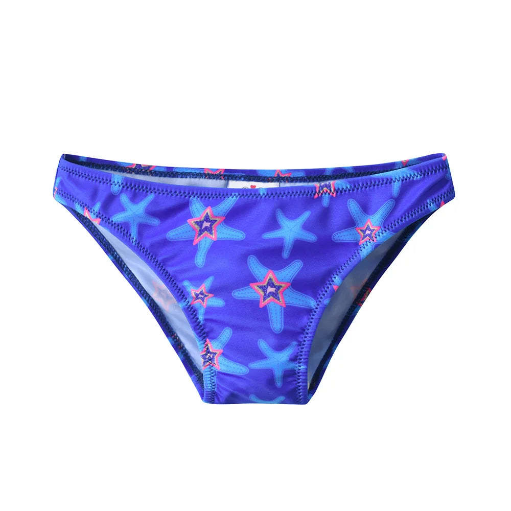 Bikini Fille 2 Pièces Drapeau Américain - Étoiles et Rayures Été