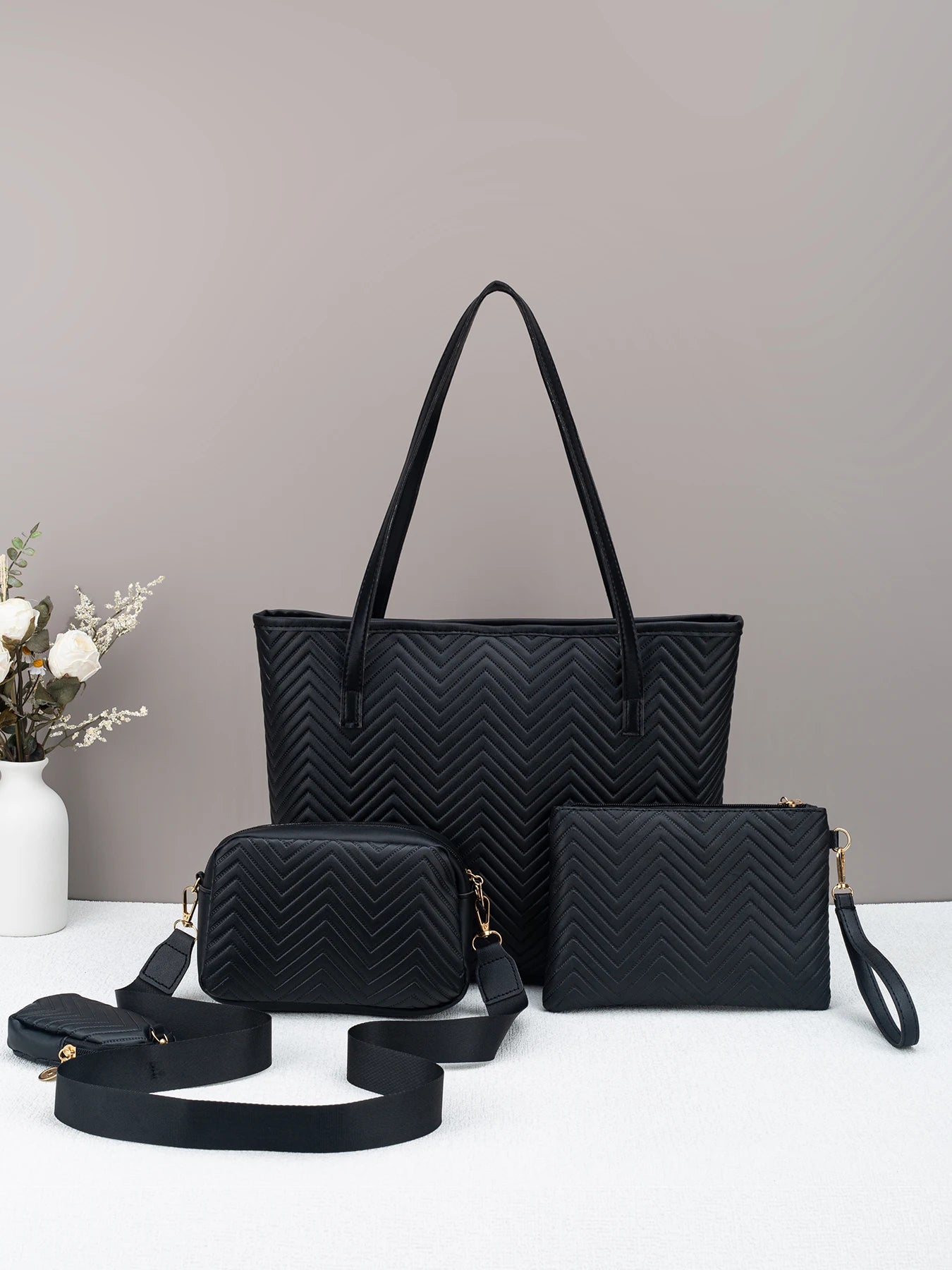 Pochette Soirée Strass Diamants Femme - Sac Épaule Brillant Mariage Gala