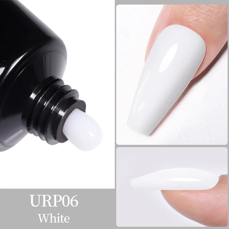 Gel Extension Ongles UR SUGAR 15ml - Soak Off UV LED Acrylique Cristal Blanc Transparent Nude Vernis Gel UV Construction