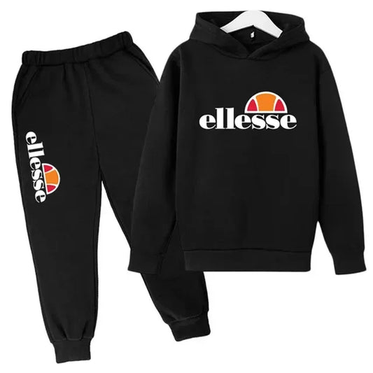 Ensemble Sport Enfant Sweat Capuche + Pantalon Casual