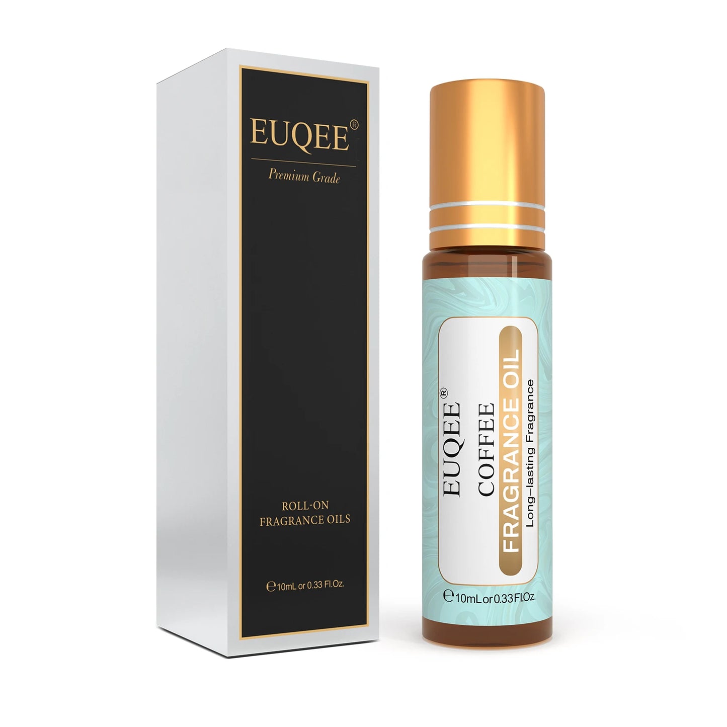 Huile Parfumée Roll-On EUQEE 10ml - Fragrance Longue Tenue La Vie Est Belle CHANCE Jadore Coton Fraise Mangue Homme Femme