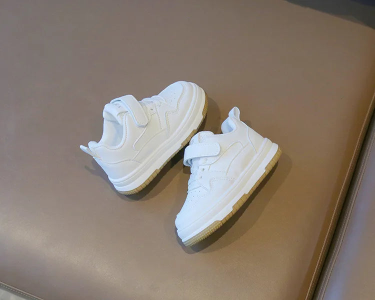 Chaussures Blanches Enfant - Baskets Légères Antidérapantes Printemps Automne