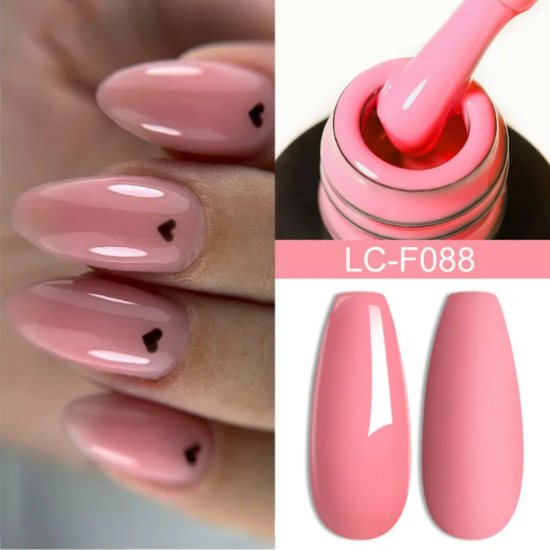 Gel Extension Ongles Paillettes LILYCUTE 15ml - Vernis Semi-Permanent UV Construction Nail Art