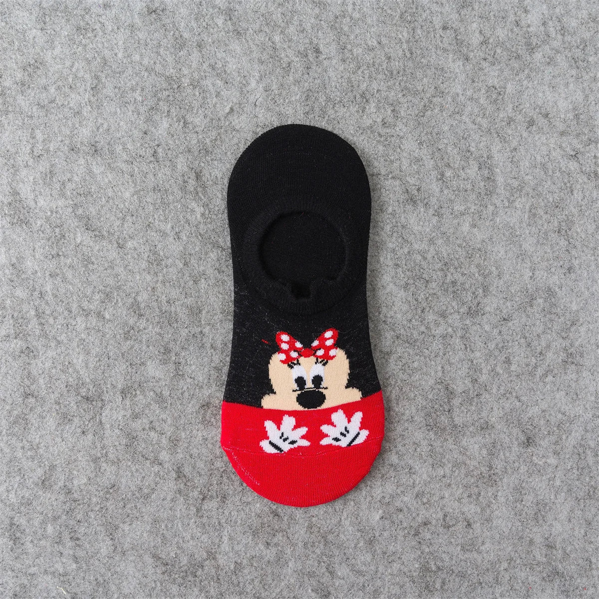 Chaussettes Disney Mickey Minnie Daisy - Socquettes Coton Cartoon Adulte Ado