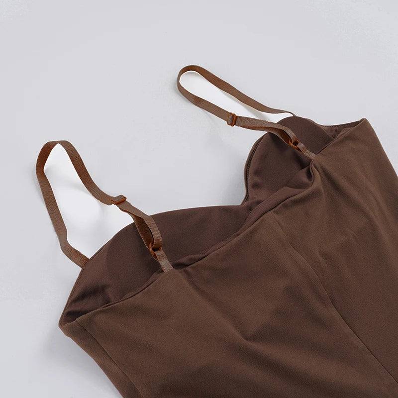 Combinaison Short Femme Bustier - Jumpsuit Sexy Sans Manches Y2K Streetwear Été