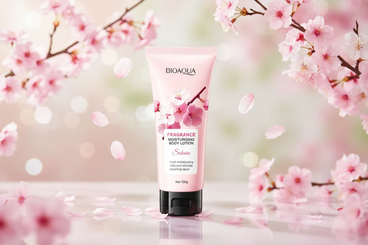 Lait Corps Parfum Sakura - Hydratation & Éclat