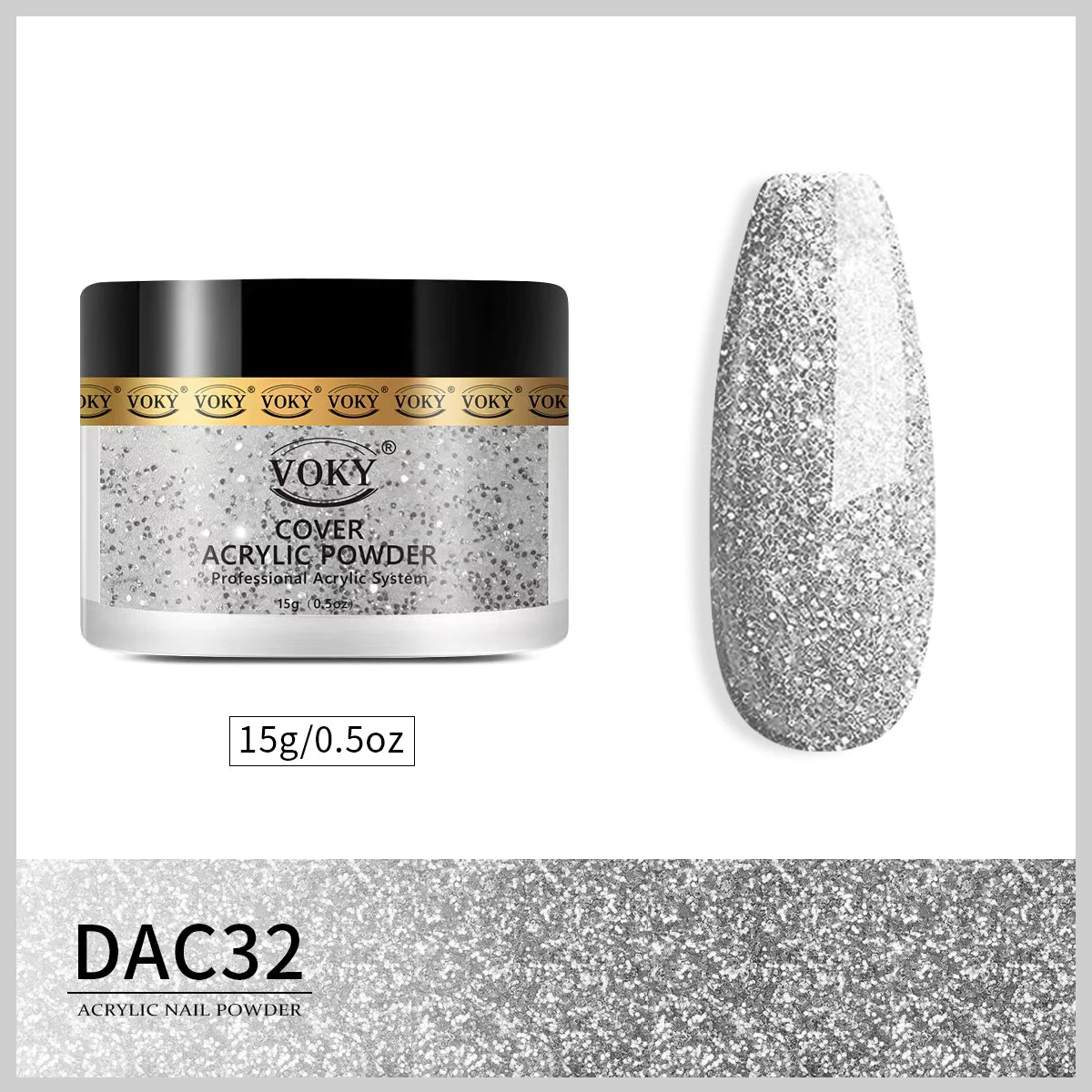 Poudre Acrylique Professionnelle Ongles - À Utiliser avec Liquide Monomère Acrylique Extension Manucure Nail Art