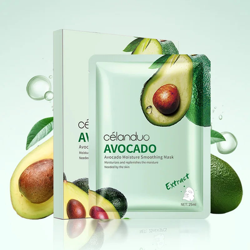 Masque Visage Avocat & Miel - Hydratant Anti-Rides Rénovation Dermique