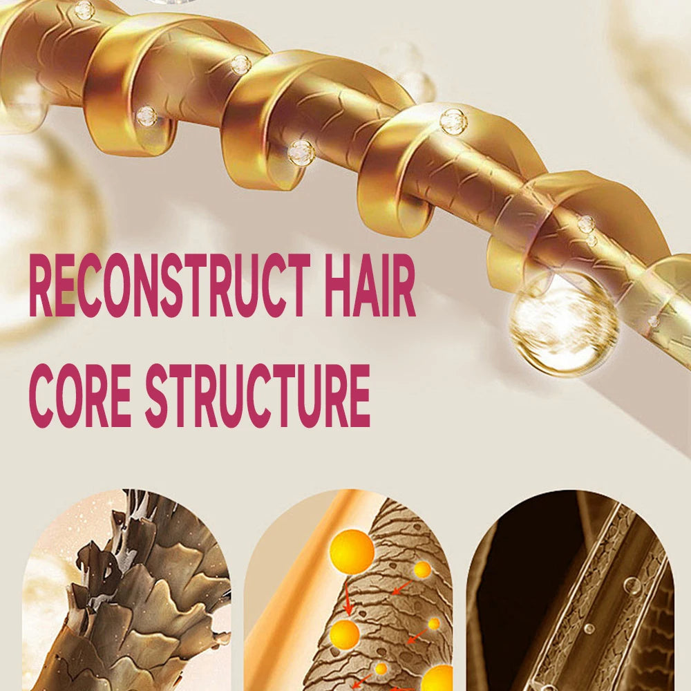 Après-Shampooing Aloé Grenade YOUNGCOME - Adoucit Lisse Cheveux Répare Nourrit Hydratation Profonde Contrôle Frisottis