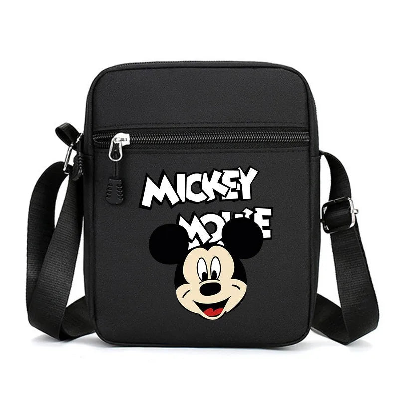 Sac Bandoulière Disney Mickey Minnie Homme Femme - Mini Sac Téléphone Oxford Cartoon Casual