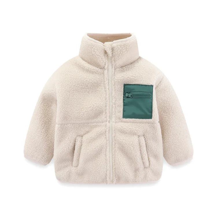 Manteau Fille 2-7 ans - Veste Hiver Chaude Capuche Fourrure Synthétique