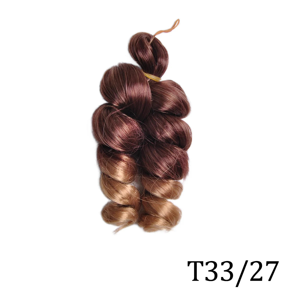 Extension Tresses French Curly Pré-Étirées - Mèches Synthétiques Bouncy Légères Easy Braid Ondulées