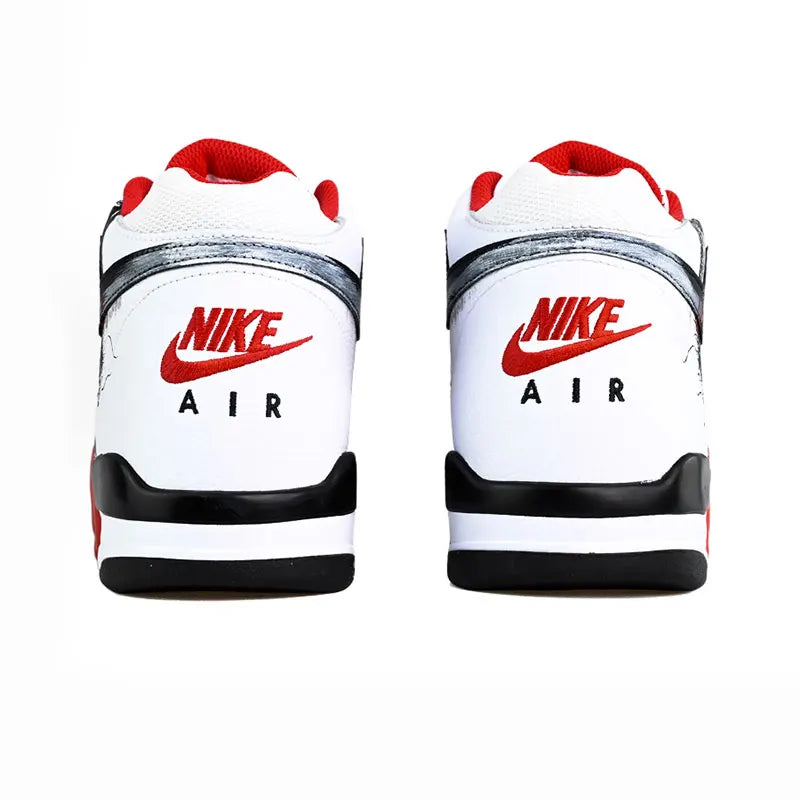 Chaussures Basket Nike Flight Legacy Custom – Dragon Graffiti Rétro Homme