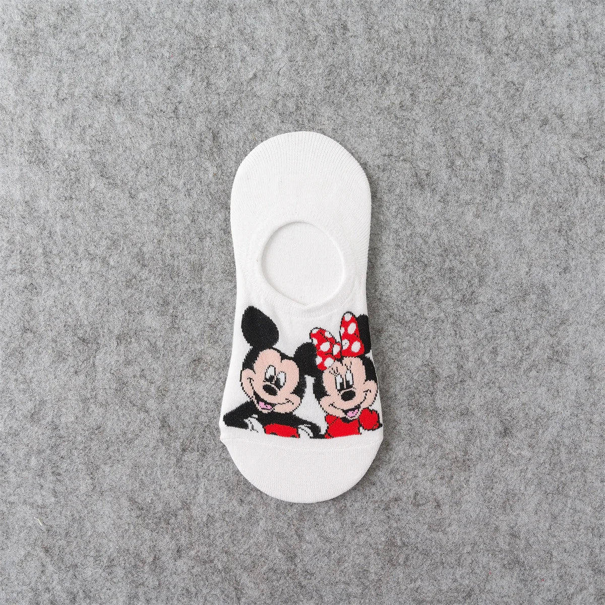 Chaussettes Disney Mickey Minnie Daisy - Socquettes Coton Cartoon Adulte Ado