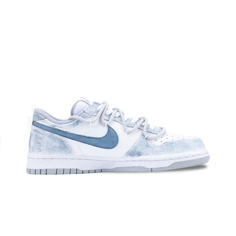 Sneakers Nike Custom Graffiti  – Vague & Nuage Homme Skate
