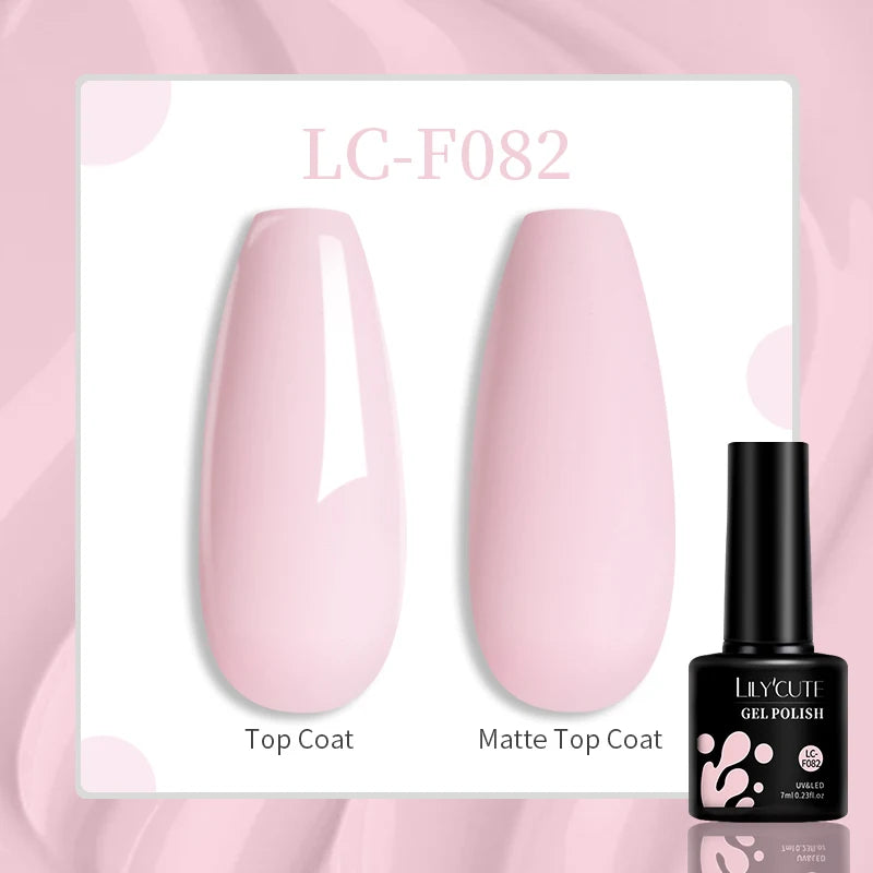 Gel Extension Ongles Paillettes LILYCUTE 15ml - Vernis Semi-Permanent UV Construction Nail Art