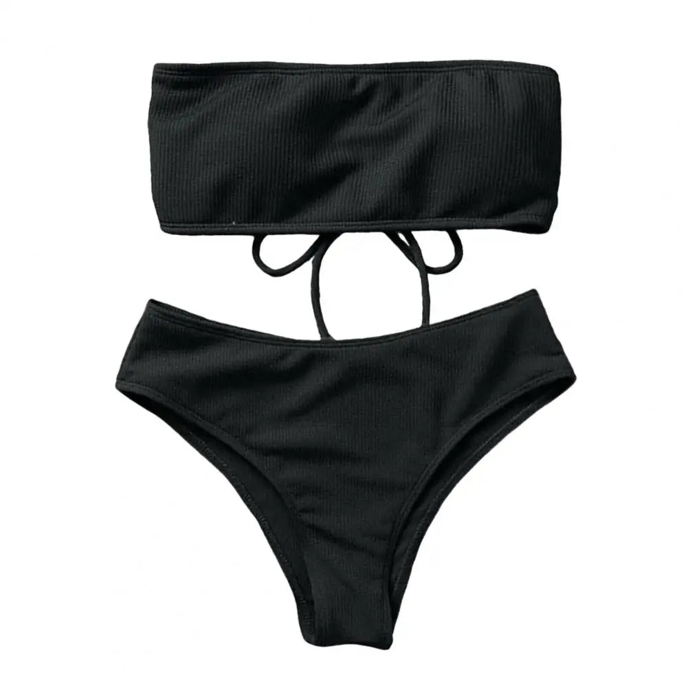 Bikini Bandeau Push-Up 2025 - String Brésilien Sexy Maillot Femme