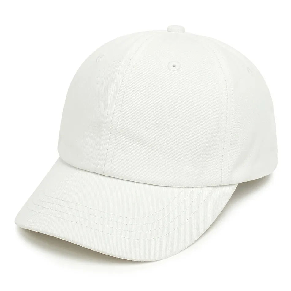 Casquette Baseball Enfant Profil Bas - Chapeau Soleil Coton Doux Garçon Fille