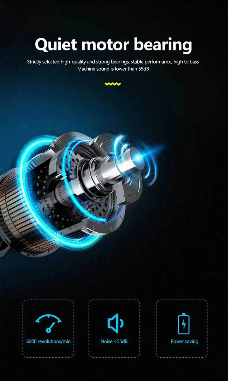 Tondeuse Cheveux Rétro T9 Électrique - Set Complet Barbier Homme Rasoir Zones Sensibles Pro Lence