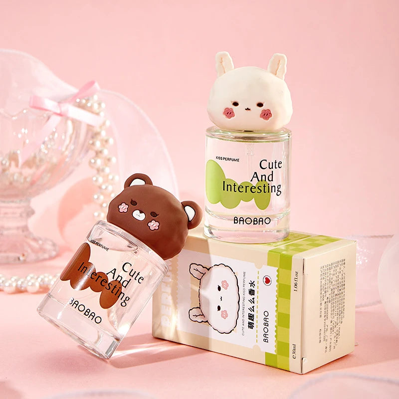 Parfum Fille 30ml - Fragrance Fruitée Naturelle Longue Durée Kawaii