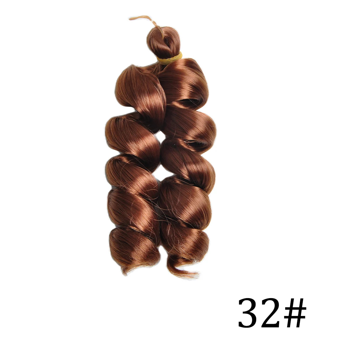 Extension Tresses French Curly Pré-Étirées - Mèches Synthétiques Bouncy Légères Easy Braid Ondulées