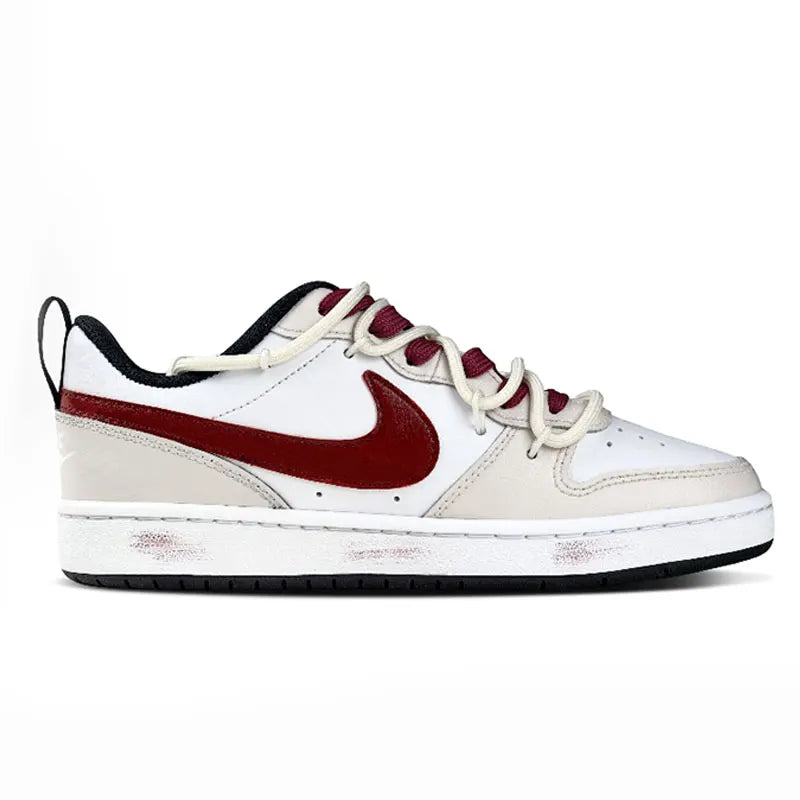 Nike Court Borough – Baskets Femme Rose Manoir Style Casual Résistantes
