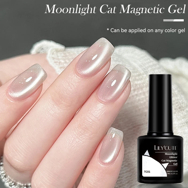 Vernis Gel Magnétique 9D Cat Eye 7ml - Effet Irisé
