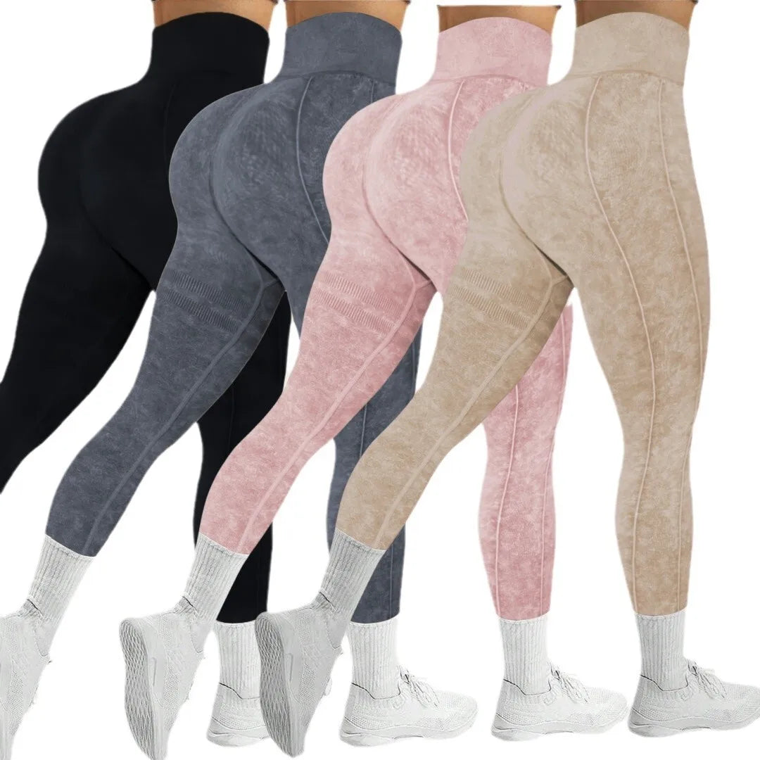 Legging Femme Yoga Seamless Taille Haute - Fitness Sport