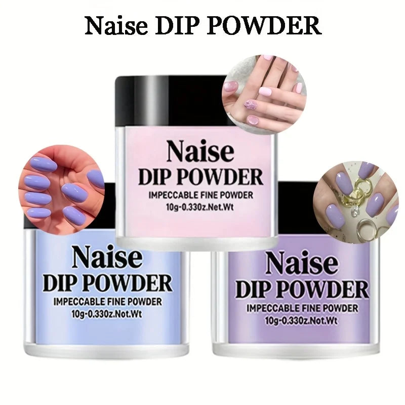 Poudre Acrylique Macaron 10g - Rose Violet Bleu Cristal Résine Ongles Séchage Rapide Vernis Longue Durée Sans Parfum